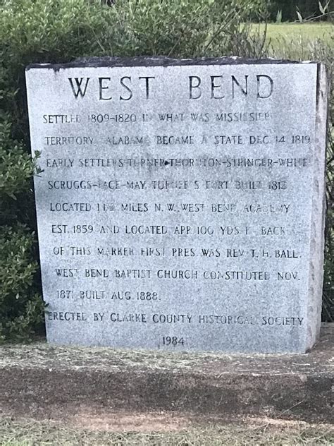 West Bend Historical Marker