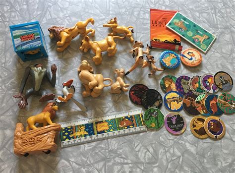 90's The Lion King Toy Lot - Disney - Burger King Meal Toys | Lion king ...