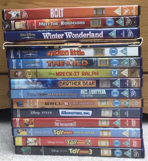 DISNEY & PIXAR dvd bundle X15 £5.99 - PicClick UK