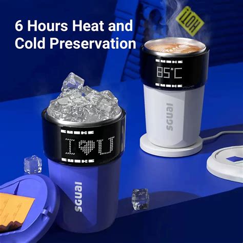 Custom Smart Reusable Insulated Iced Coffee Cup - Cool Gadget