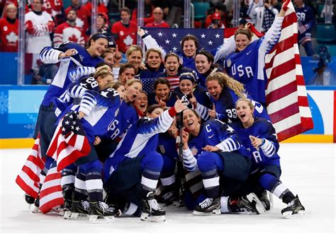 U.S. women's hockey wins gold, beating Canada - The Washington Post