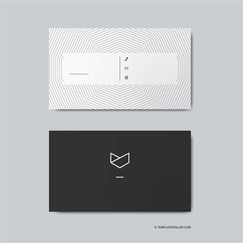 Minimalist Business Card Template - Fill Out, Sign Online and Download ...