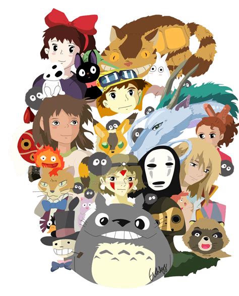 Studio Ghibli Characters Wallpapers - Top Free Studio Ghibli Characters ...