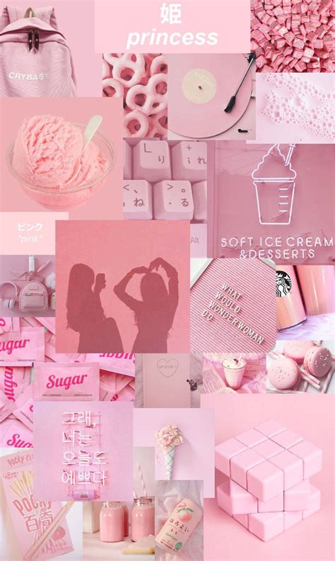 Pink Aesthetic Wallpaper 💗 | Pink wallpaper iphone, Cute flower ...