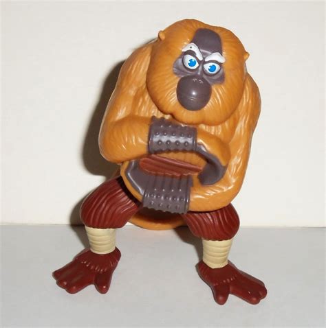 McDonald's 2011 Kung Fu Panda 2 Monkey Cartwheel of Craziness Happy Meal Toy Loose Used