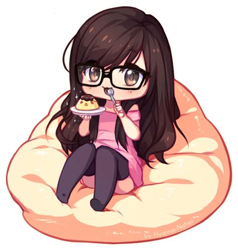 Commission - Yummy gigapuddi | Cute anime chibi, Kawaii chibi, Cute kawaii drawings