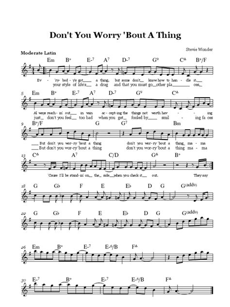 56523022 Don t You Worry Bout a Thing Bb