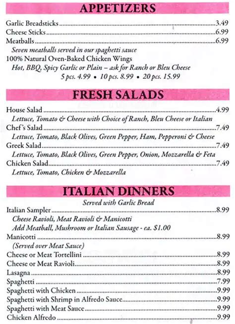 Capri Pizza Menu, Menu for Capri Pizza, Thornton, Denver - Urbanspoon ...