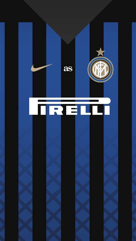 the blue and black striped wallpaper has an emblem on it, as well as two soccer