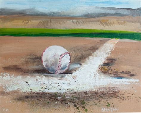 Baseball | Sports painting, Baseball art, Baseball painting