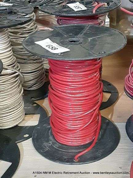 SPOOL: 14 GAUGE WIRE-RED - Bentley & Associates, LLC