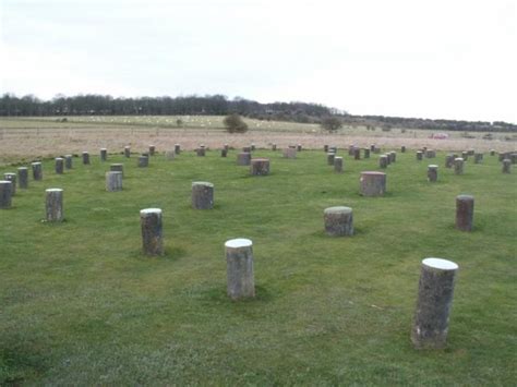 Woodhenge is just as fascinating and mysterious as its famous neighbor ...