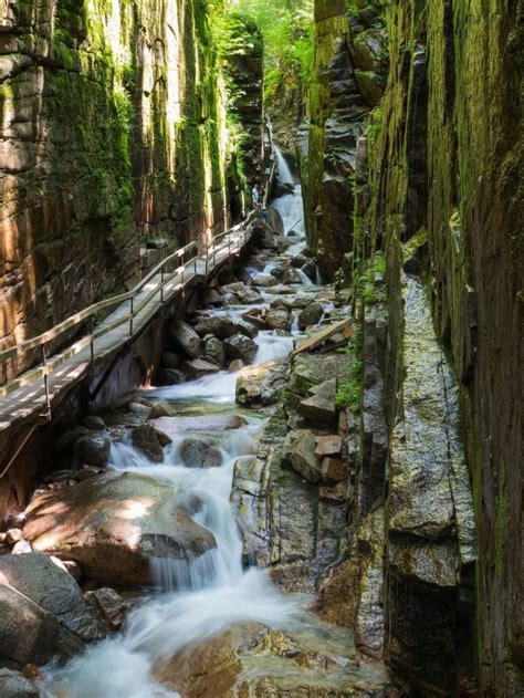 Flume Gorge, New Hampshire / USA (by dlee723). (It's a beautiful world) | Usa travel ...