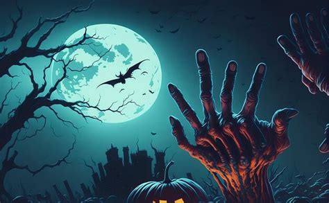 Premium AI Image | halloween pumpkin banner design