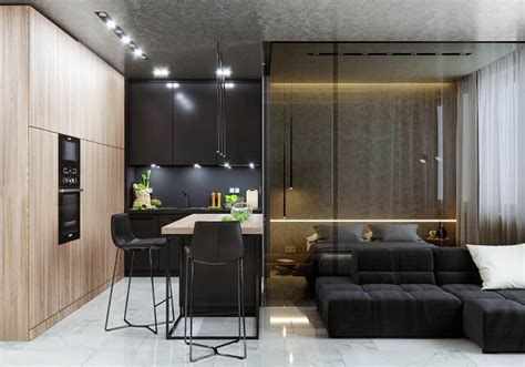 5 Studio Apartments With Inspiring Modern Decor Themes | Modern studio apartment ideas, Luxury ...