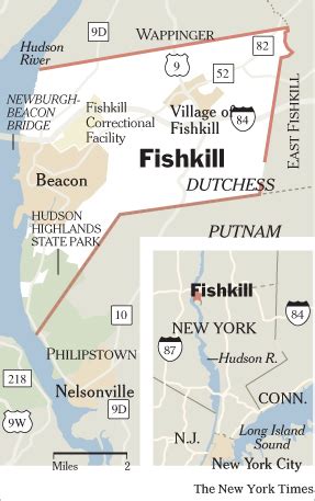 The New York Times > Real Estate > Image > Map: Fishkill, N.Y.