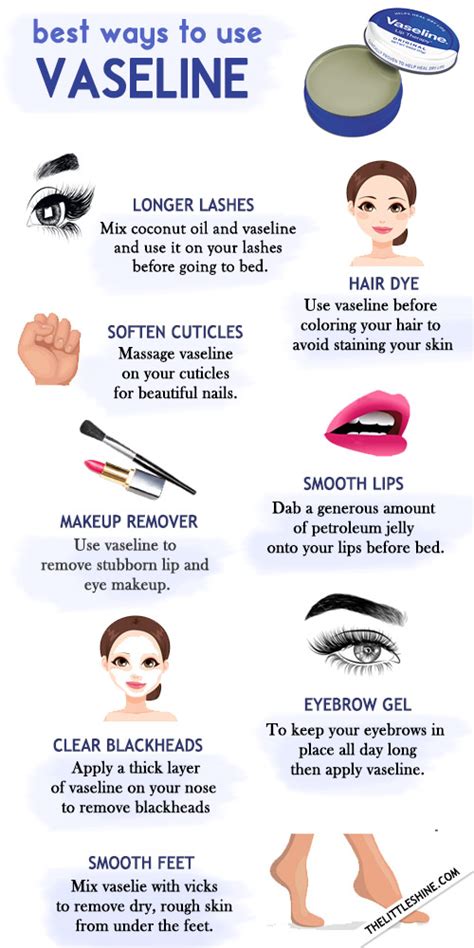 BEST WAYS TO USE VASELINE IN YOUR BEAUTY ROUTINE - The Little Shine