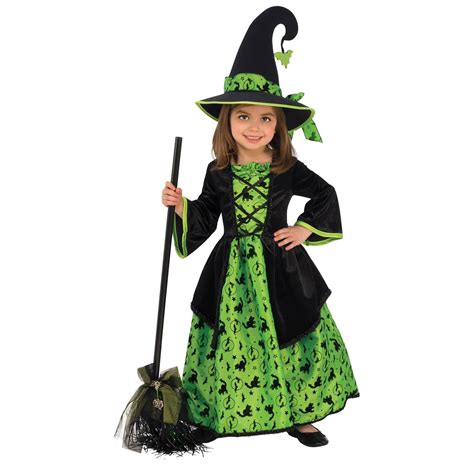 Girls Green Witch Costume - Walmart.com - Walmart.com