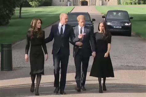 Meghan Markle & Prince Harry Reunite with Prince William & Kate ...