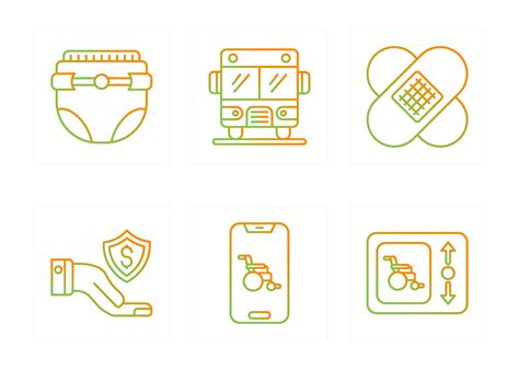 Accessibility Vector Icon Set 17358611 Vector Art at Vecteezy