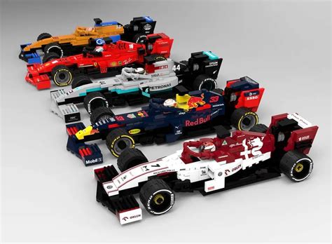 2020 Lego F1 cars : formula1 Lego Racers, Red Bull F1, Ultimate Garage ...