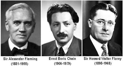 Sandwalk: Nobel Laureates: Sir Alexander Fleming, Ernst Boris Chain ...