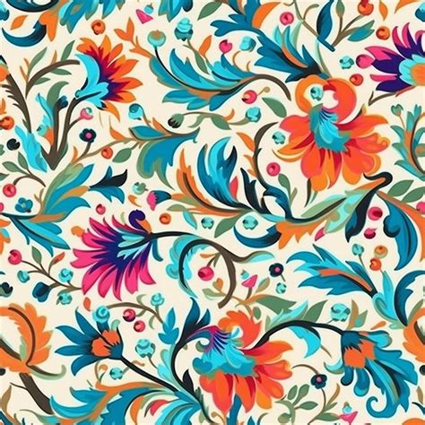 Floral, Colorful Floral Pattern, Floral Pattern, Texture, Floral ...