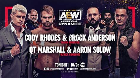 Brock Anderson Wins AEW Debut In Tag Team Match With Cody Rhodes