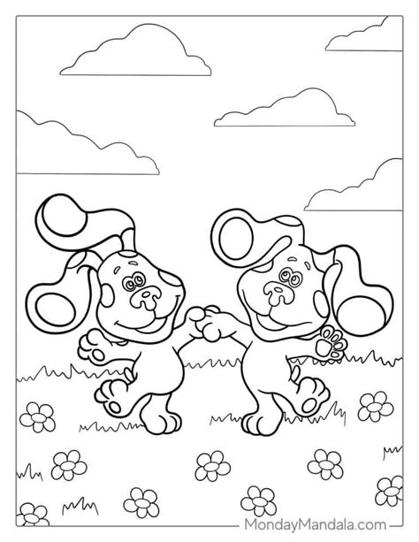 30 Blue's Clues Coloring Pages (Free PDF Printables)