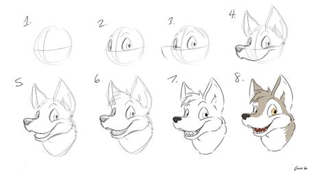 How To Draw Furry Heads - ZOHAL