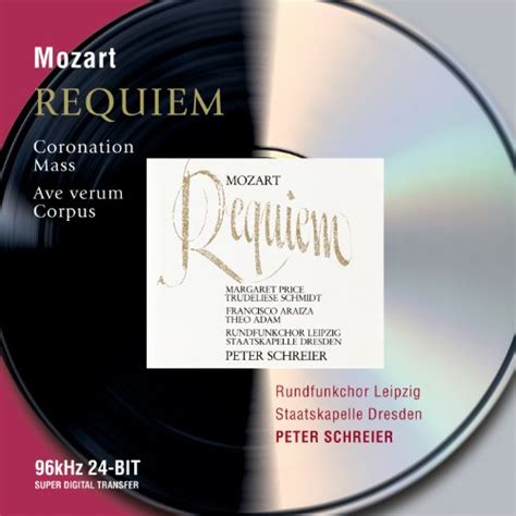 Amazon.com: Mozart: Requiem; Coronation Mass; Ave Verum Corpus: Margaret Price & Trudeliese ...