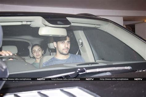 Alia Bhatt Spotted With Sidharth Malhotra. Again