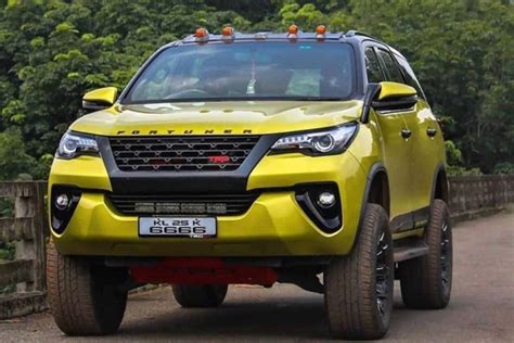 This Modified Toyota Fortuner is Called The Yellow Ghost and Rightly So! » Car Blog India