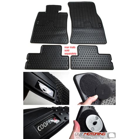 51472181808 51472181811 MINI Cooper Countryman Paceman Rubber Floormats ...