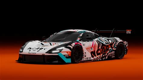 ArtStation - McLaren 720s GT3 Cyberpunk 2077 NCART livery