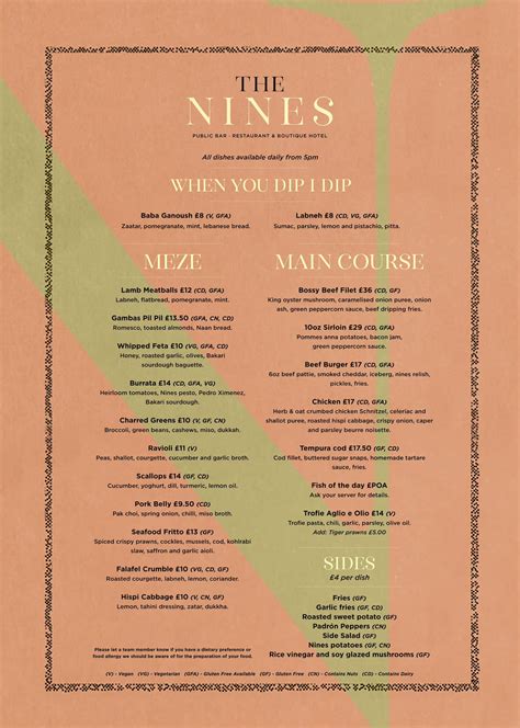 Restaurant - The Nines