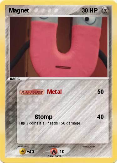 Pokémon Magnet 50 50 - Metal - My Pokemon Card