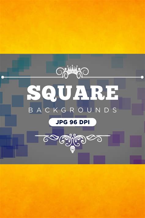 Colorful square background pack