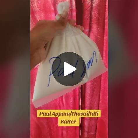 Premium Homemade Urad Dhal Batter for Thosai, Idli, and Paal Appam | TikTok