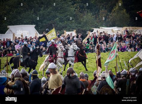 Battle of Hastings historic annual re-enactment in East Sussex, UK Stock Photo - Alamy