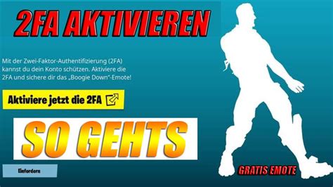 2FA AKTIVIEREN FORTNITE PS4/XBOX/SWITCH [GRATIS EMOTE] / EINFACH - YouTube