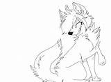 Anime Wolf Girl Pages Printable Coloring sketch template