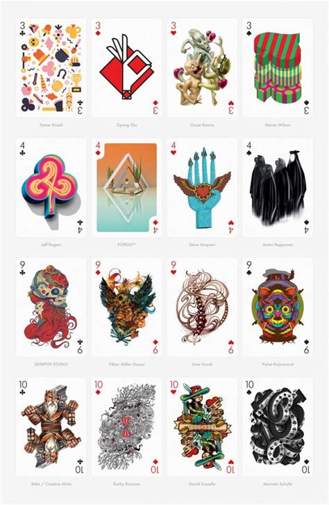 10 Most Beautiful Playing Card Deck Designs