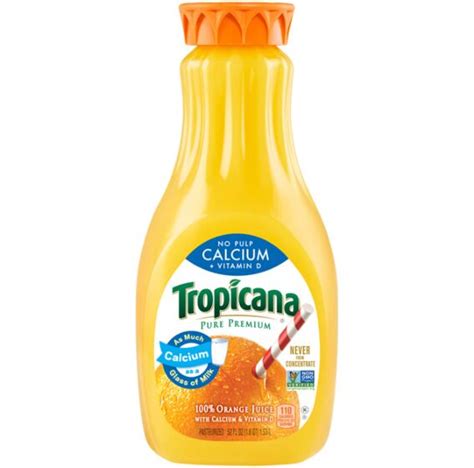 Tropicana Orange Juice-Calcium Fortified (Original) | Beverage Universe