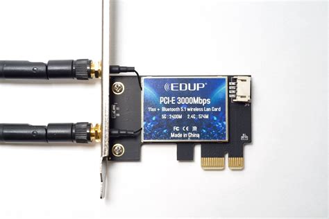 EDUP PCIe Intel AX200 WiFi 6 Adapter | Raspberry Pi PCIe Database