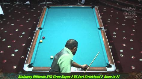 Efren Reyes VS Earl Strickland The Battle of Legends at Steinway Billiards 9 Ball Part 1 | Pool ...