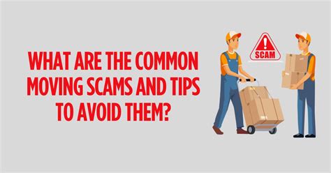 What Are The Common Moving Scams And Tips To Avoid Them? - 1Support