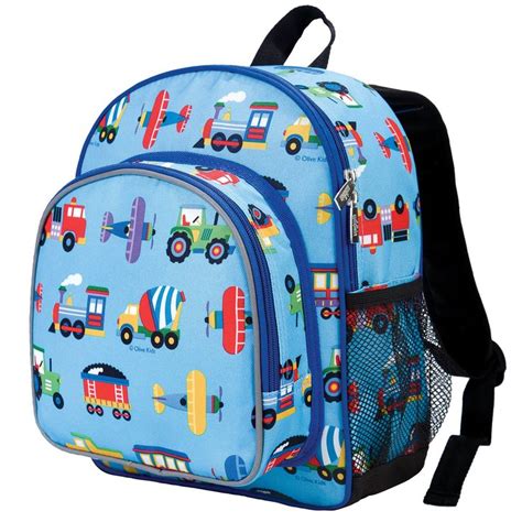 Olive Kids Trains, Planes & Trucks Pack 'n Snack Backpack - 40078 ...