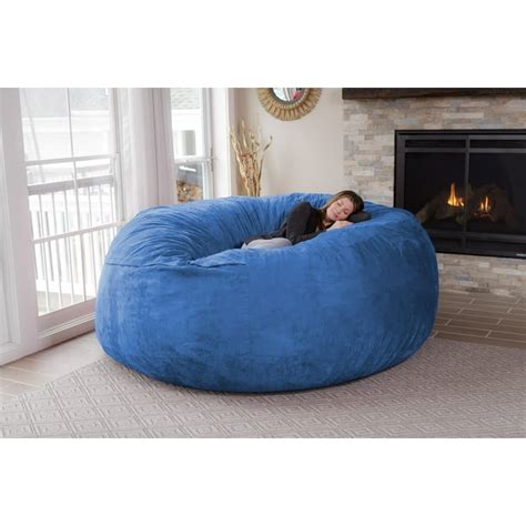 Chill Sack Huge 8 ft Bean Bag, Multiple Colors/Fabrics - Walmart.com - Walmart.com