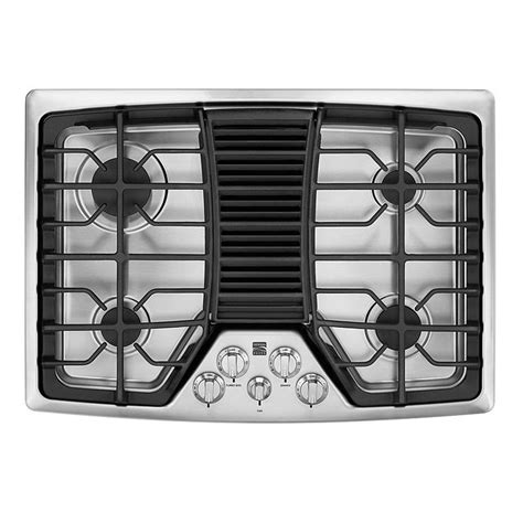 Kenmore Elite - 31113 - 30" Gas Downdraft Cooktop - Stainless Steel | Downdraft cooktop, Kenmore ...